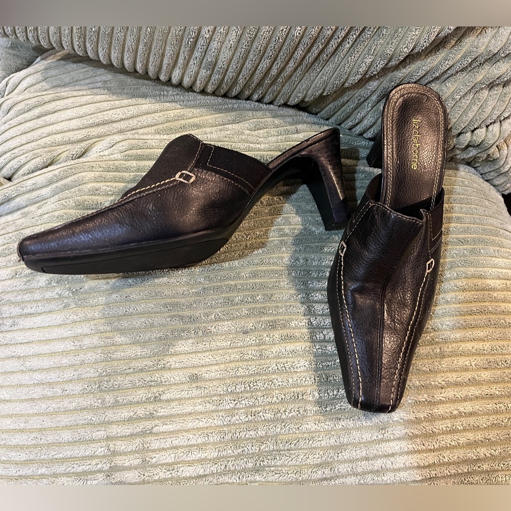 Liz Claiborne slip on heels